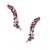 Ruby Trail Earrings