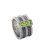 Square Peridot Ring