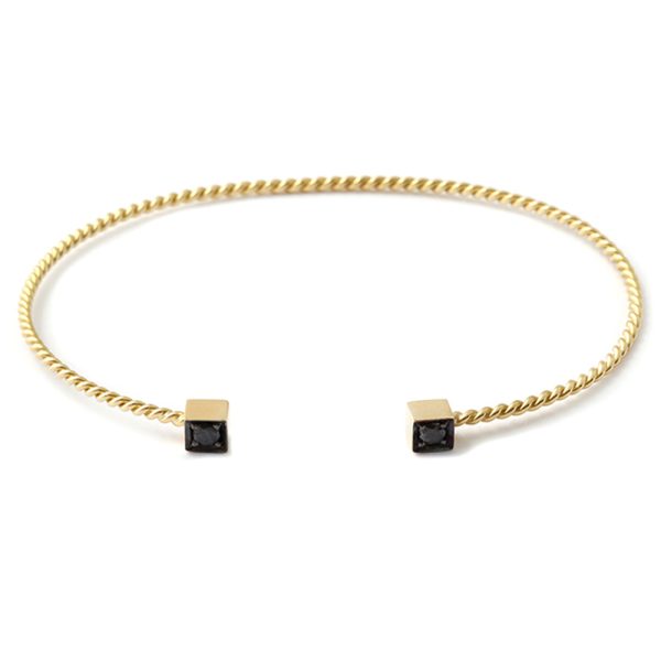 Pegasus Black Bangle
