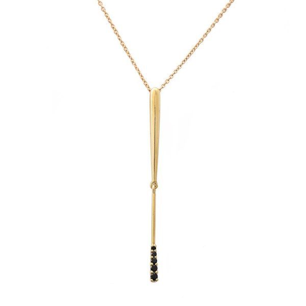 Shooting Star Black Pendant