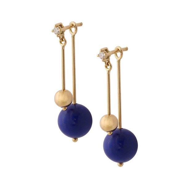 Vega Lapis Lazuli Earrings