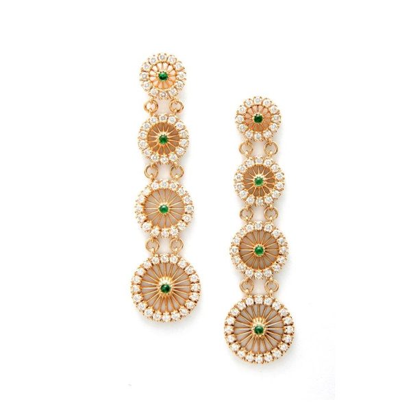 Travelers Emerald Earrings